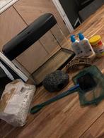 Aquarium + toebehoren, Dieren en Toebehoren, Vissen | Aquaria en Toebehoren, Ophalen, Gebruikt, Leeg aquarium