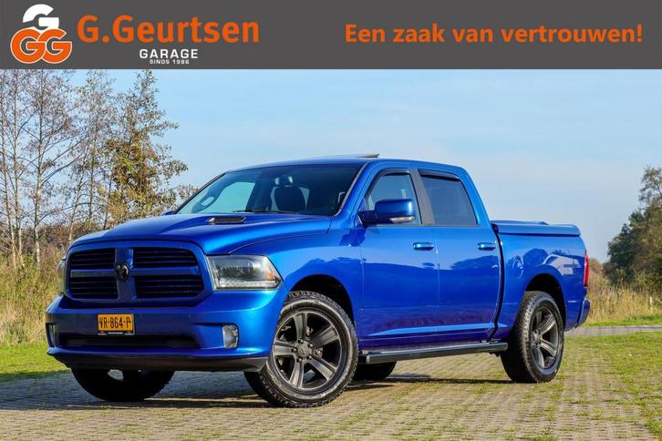 Dodge Ram 1500 5.7 V8 Quad Cab 6'4 LPG G3 Sport, Lederen Bek, Auto's, Dodge, Bedrijf, Te koop, RAM 1500, ABS, Airbags, Airconditioning