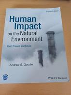 Human Impact on the Natural Environment, Ophalen of Verzenden, Zo goed als nieuw