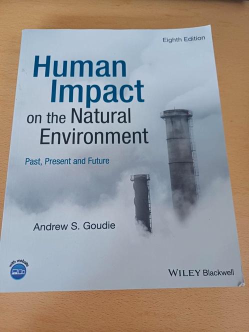 Human Impact on the Natural Environment, Boeken, Informatica en Computer, Zo goed als nieuw, Ophalen of Verzenden