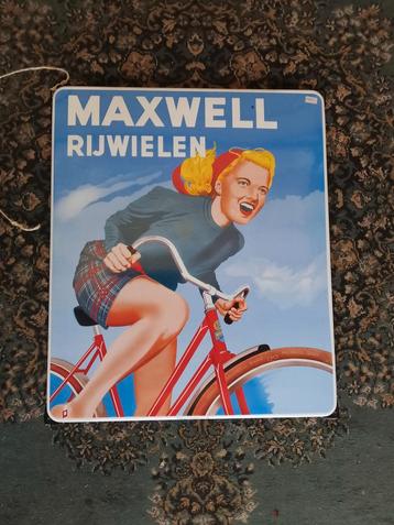 Maxwell rijwielen bord beschikbaar voor biedingen