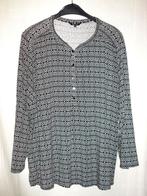 Tuniek / blouse, maat 3 XL (52-56) zwart-wit, Overige kleuren, Verzenden, Blouse of Tuniek, Zo goed als nieuw
