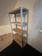Metalen stellingkast met 5 planken 2 stuks, Huis en Inrichting, Kasten | Stellingkasten, Ophalen, Gebruikt