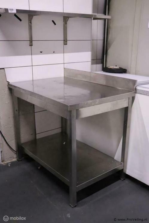 Online Veiling: Werktafel, RVS - 100x70x96cm, Doe-het-zelf en Verbouw, Werkbanken, Gebruikt