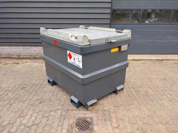 Tolsma IBC, dieseltank opslagtank 2021 gekeurd 1000liter beschikbaar voor biedingen