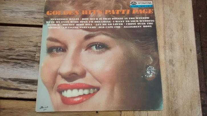 LP - Patti Page - Golden Hits, Cd's en Dvd's, Vinyl | Jazz en Blues, Gebruikt, Jazz, 1960 tot 1980, 12 inch, Ophalen of Verzenden