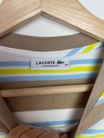 Lacoste gestreept jersey shirt maat 38, Maat 38/40 (M), Lacoste E-commerce SAS, Ophalen of Verzenden, Zo goed als nieuw