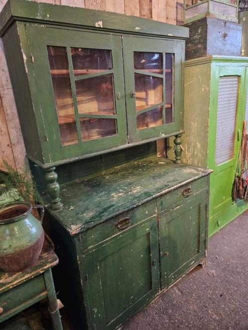 oude buffetkast `WOONWINKEL RUSTIEK``, Antiek en Kunst, Curiosa en Brocante, Ophalen of Verzenden