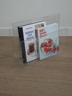 Vintage design plexiglas lectuurbak / tijdschriftenrek, Ophalen of Verzenden, Gebruikt