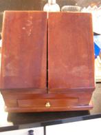 Massief houten brieven/ rekeningen/correspondentie bakje, Ophalen of Verzenden, Gebruikt