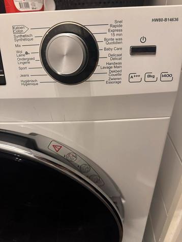 Haier witte Wasmachine 8kg, Energieklasse A beschikbaar voor biedingen