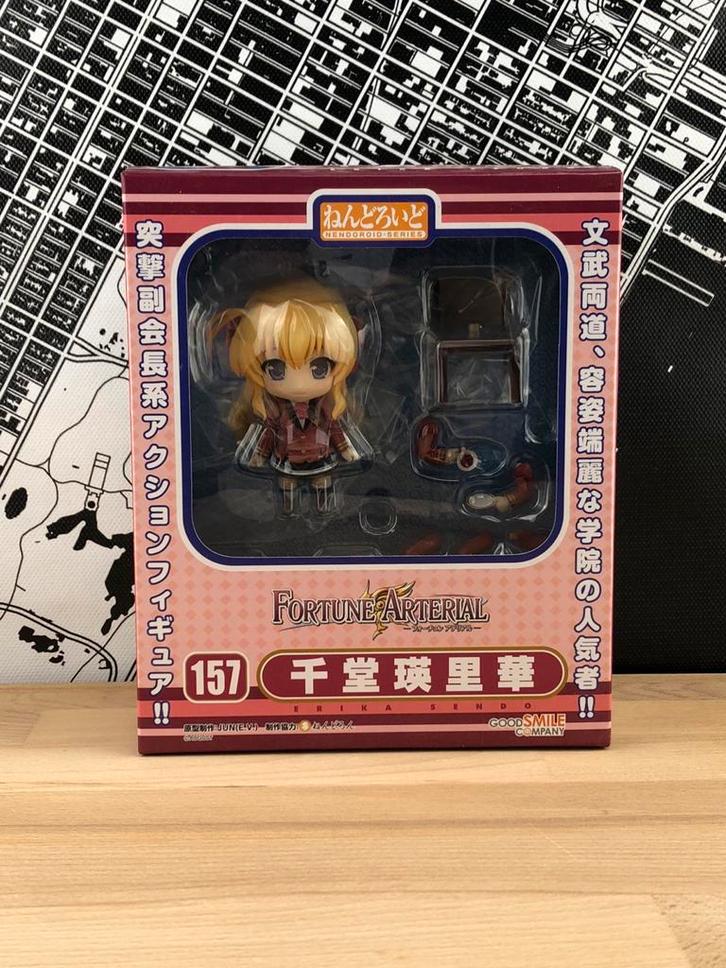 NIEUW Nendoroid 157 Fortune Arterial Erika Sendou Figure, Verzamelen, Poppetjes en Figuurtjes, Nieuw, Ophalen of Verzenden
