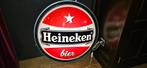 Heineken lichtbak 1 zijdig 80cm doorsnede, Verzamelen, Heineken, Zo goed als nieuw, Ophalen