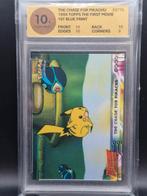 Pikachu 1999 topps the first movie 1st blue print woetoe 10+, Hobby en Vrije tijd, Verzamelkaartspellen | Pokémon, Verzenden, Zo goed als nieuw