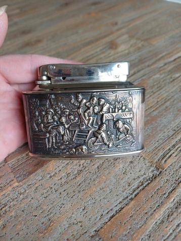 Mylflam diplomat  verzilverde west germany aansteker  beschikbaar voor biedingen