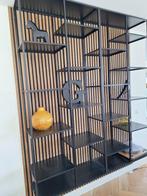 zwarte open metalen kasten, Ophalen, Zo goed als nieuw