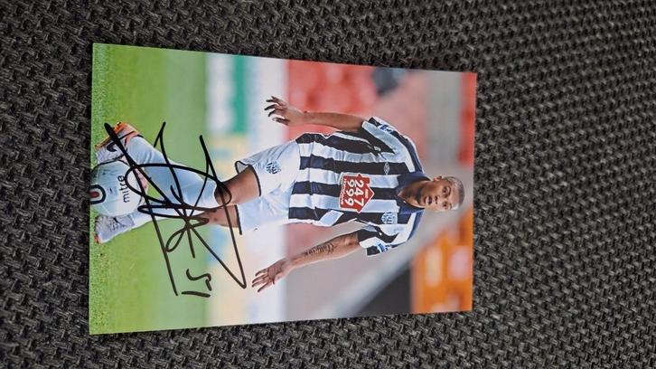 Foto met originele handtekening G. Zuiverloon #3 Feyenoord, Verzamelen, Sportartikelen en Voetbal, Nieuw, Overige typen, Feyenoord