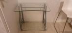 Glazen bureau, Ophalen of Verzenden, 75 cm of meer, Rechthoekig, Glas