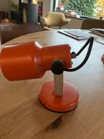 Vintage oranje  wandlamp jaren ‘70, Huis en Inrichting, Lampen | Wandlampen, Ophalen of Verzenden, Gebruikt, Metaal, Vintage