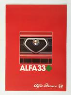 Alfa Romeo folders diverse; 33, 75, 90, Sprint & Spider, Onbekend, Alfa Romeo, Ophalen of Verzenden, Zo goed als nieuw