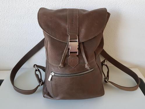 <> Cowboysbag leren rugzak rugtas canvas details Type Nova ?, Sieraden, Tassen en Uiterlijk, Tassen | Rugtassen, Zo goed als nieuw
