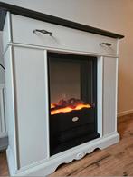 Elektrische haard in klassieke kast, Ophalen, Zo goed als nieuw, Vrijstaande haard, Elektrische haard