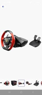 trustmaster. Ferrari 458 racing wheel...compleet met pedalen, Spelcomputers en Games, Spelcomputers | Xbox | Accessoires, Ophalen of Verzenden