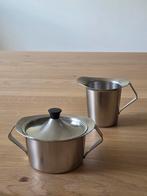 Vintage alfra alessi melkkannetje en suikerpot, Huis en Inrichting, Keuken | Servies, Overige materialen, Overige typen, Ophalen of Verzenden