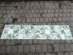 40 st Prachtige mix antieke wandtegels zachtgroen 195x45cm, Ophalen