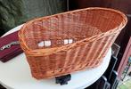 Rieten Basil hondenfietsmand, Ophalen, Gebruikt, Riet