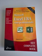 Microsoft Excel VBA voor professionals - Wim de Groot, Boeken, Ophalen of Verzenden