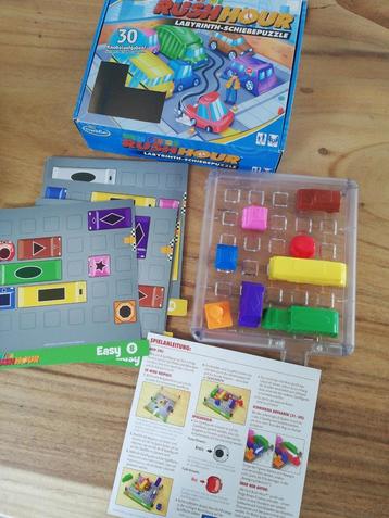 My first rushhour, iq thinkfun puzzels  beschikbaar voor biedingen