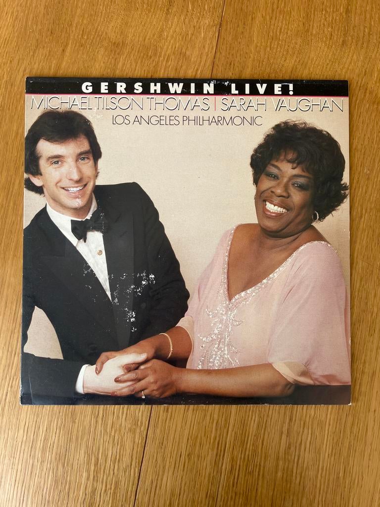 Gershwin Live! - Michael Tilson Thomas, Sarah Vaughan LP, Cd's en Dvd's, Vinyl | Klassiek, Modernisme tot heden, Ophalen of Verzenden