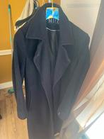 Milo mantel blauw - zo goed als nieuw, Kleding | Dames, Jassen | Winter, Verzenden, Zo goed als nieuw, Maat 38/40 (M), Blauw