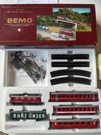 Bemo HOm Startset Glacier Express Rhätische Bahn, Overige merken, Treinset, Gelijkstroom, Ophalen of Verzenden