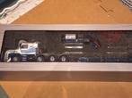 1;50 Scania 3 serie van wijgerden met dieplader, Hobby en Vrije tijd, Modelauto's | 1:50, Ophalen of Verzenden, Nieuw, Bus of Vrachtwagen