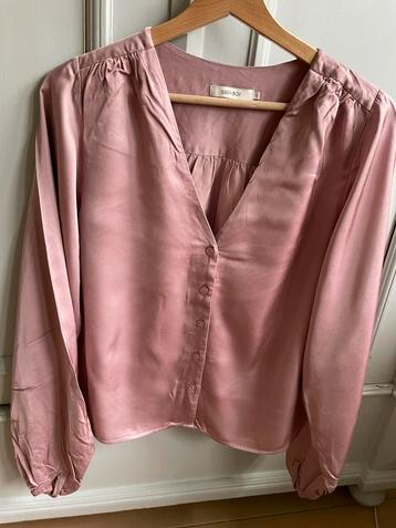 Sissy boy practice blouse roze S  beschikbaar voor biedingen