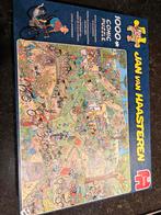 Jan van Haasteren WK Veldrijden Puzzel 1000, Ophalen of Verzenden, 500 t/m 1500 stukjes, Zo goed als nieuw, Legpuzzel