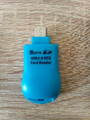 Micro-SD naar micro-USB kaartlezer beschikbaar voor biedingen