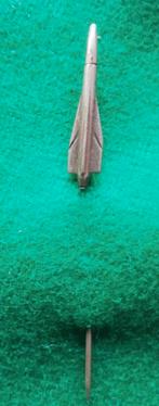 Broche vliegtuig, Ophalen of Verzenden, Gebruikt, Overige kleuren, Overige materialen