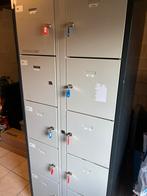 Metalen lockerkast met meerdere compartimenten, Ophalen of Verzenden, Gebruikt
