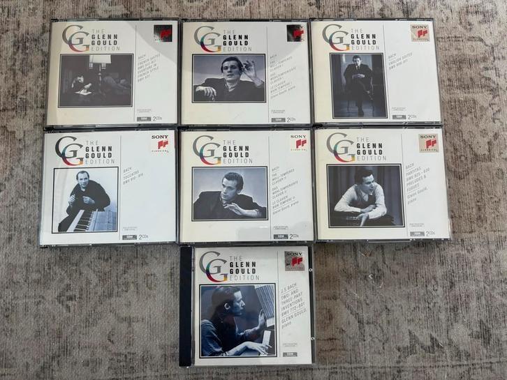 Glenn Gould - Bach - Complete Recordings (7 CD's), Cd's en Dvd's, Cd's | Klassiek, Zo goed als nieuw, Kamermuziek, Barok, Boxset