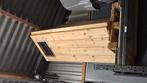 Steigerhouten inblaaskast, Ophalen, Zo goed als nieuw, Minder dan 200 cm, Pallet