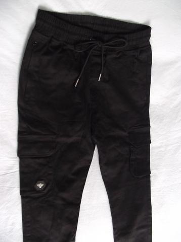 NIEUW zwart cargo broek Black Bananas broek S maat 176 beschikbaar voor biedingen
