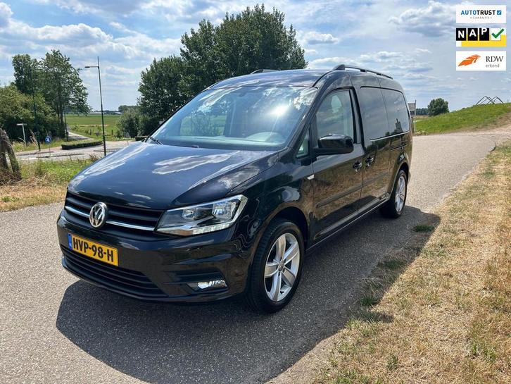 Volkswagen Caddy Maxi 1.4 TSI Family DSG Trekhaak 7 personen, Auto's, Volkswagen, Bedrijf, Te koop, Caddy Maxi, ABS, Airbags, Airconditioning