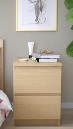 Gratis IKEA Malm Nachtkastje, Ophalen, Zo goed als nieuw, Hout, Minder dan 45 cm