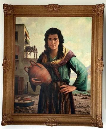 Willem de Kok (1883-1959) meisje met kruik. beschikbaar voor biedingen