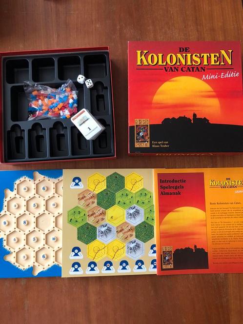 Kolonisten van Catan - mini editie NIEUW, Hobby en Vrije tijd, Gezelschapsspellen | Bordspellen, Zo goed als nieuw, Ophalen of Verzenden