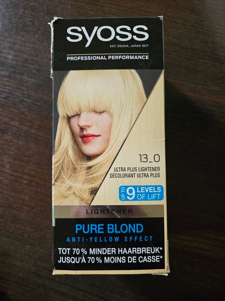 Syoss Pure Blond 13-0 Haarverf - Nieuw en gratis, Ophalen, Nieuw, Overige typen