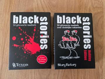 Black Stories 1 en Holiday Edition beschikbaar voor biedingen